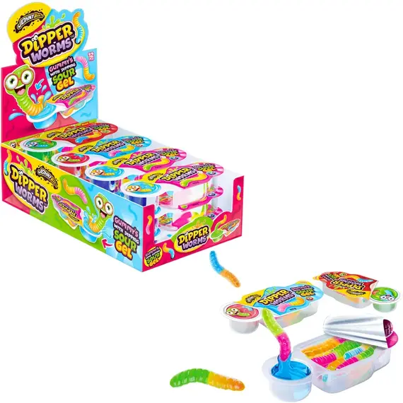 Dipper worms /12pcs