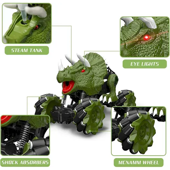 Lodër argëtuese Veturë Dino & telekomandë, 2 image