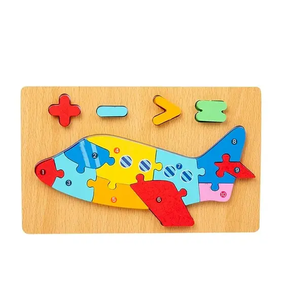 Lodër zhvillimi Puzzle druri, 2 image