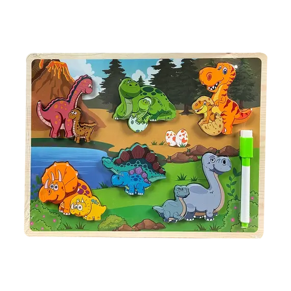 Lodër zhvillimi Puzzle kafshësh, 7 image
