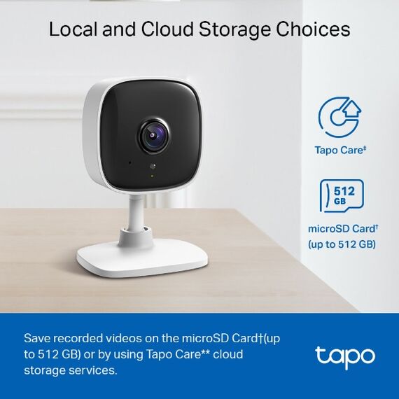 Kamerë E Brendshme Tp-Link Wificam Night Version Tapo C100, 3 image