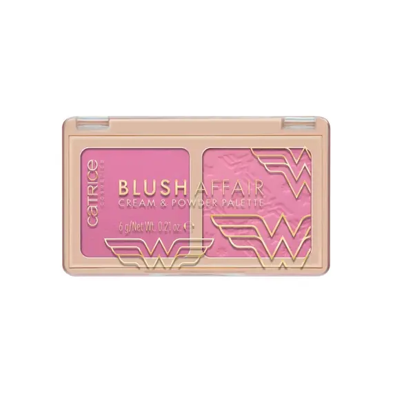 Catrice Wonder Woman Blush Affair Cream & Powder Palette 010