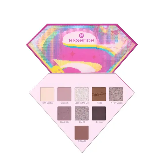 essence Superman eyeshadow palette 01