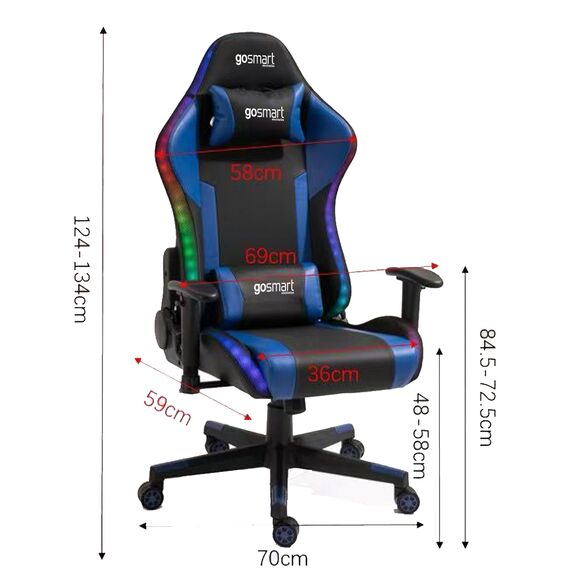 Karrige Gaming GoSmart 5823-2, zeze/kaltert, 9 image