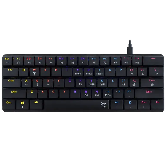 Tastierë Gaming WhiteShark GK-006111 ,zezë