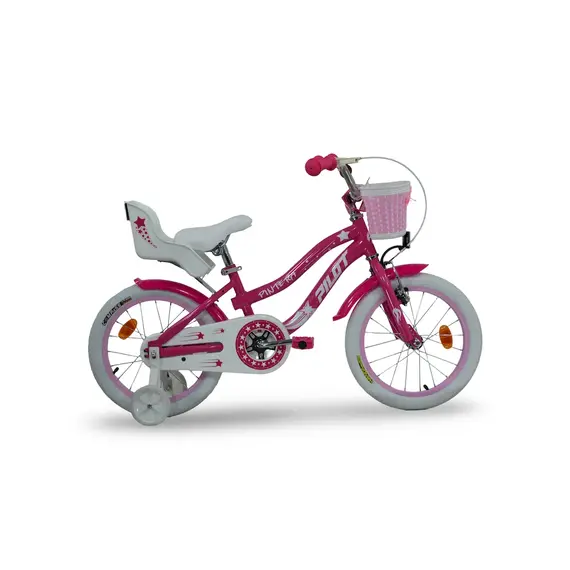 Biçikletë për fëmijë 16" Kids Bike Princess Pink