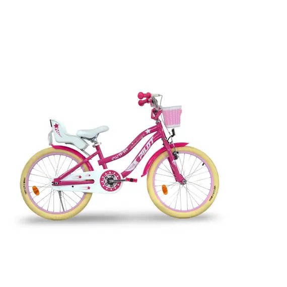 Biçikletë për fëmijë 20" Kids Bike Princess Pink