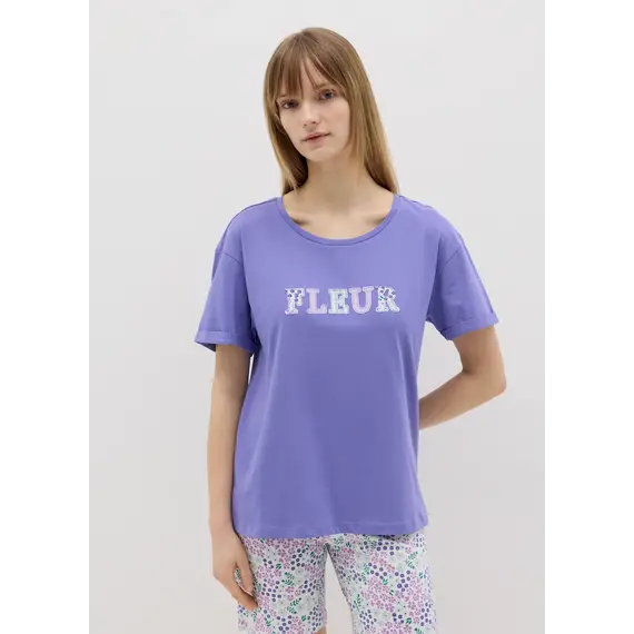 Pizhama per femra, Madhësia: XL, Ngjyra: Vjollcë