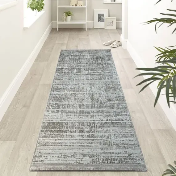 Tepih 80x300 Krem Vizon Halic GO-HL436