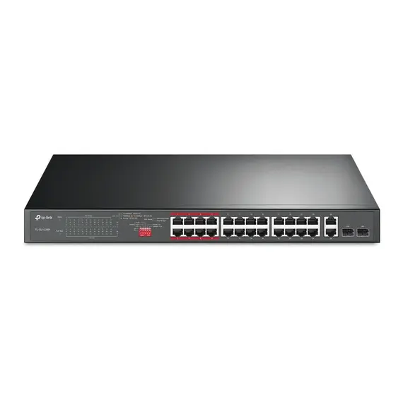 Switch Tp-link 24P-FE 2P-GB UNMNGD RM POE