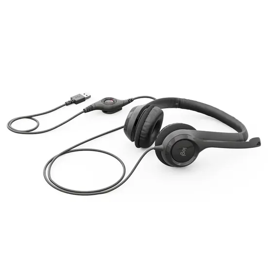 Kufje Logitech H390 Usb Stereo Headset ,  Zeze, 2 image