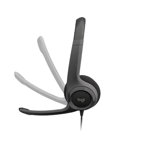 Kufje Logitech H390 Usb Stereo Headset ,  Zeze, 4 image