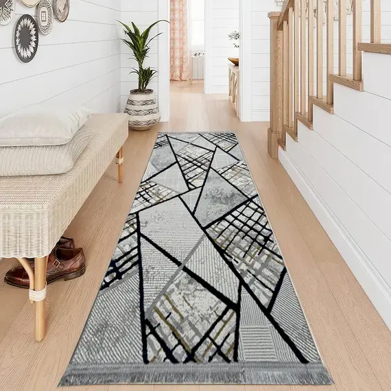 Tepih 80x300 Hiri,Navy Marbella GO-MB610