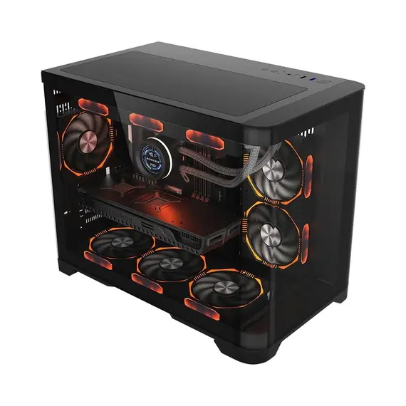 Kompjuter GNTC BUILD GAMING  Ryzen 9 7950X3D ,64GB RAM ,500GB,RTX 5070 EAGLE OC SFF 12GB