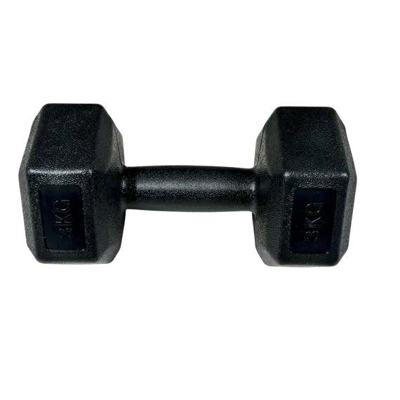 Pesha per duar hexagonal 3kg, 1x3kg cope, GoFit, 2 image