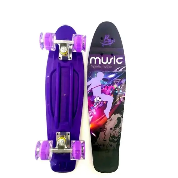Skateboard Free2M Lights
