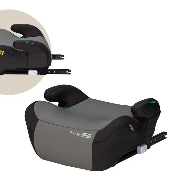 Ulëse veture Booster i-Size 125-150 TaurusFix, hiri, Ngjyra: Hiri, 7 image