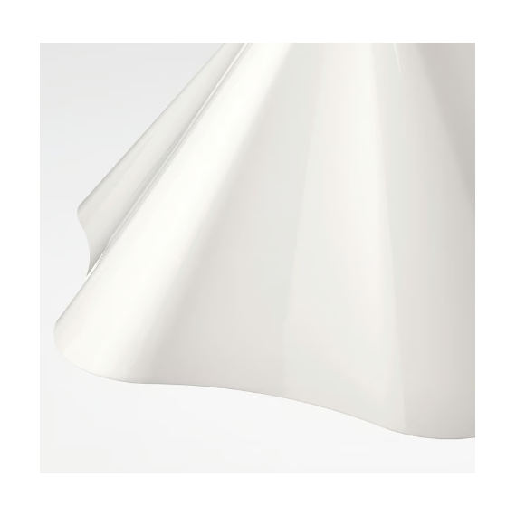 IKEA ZEBRASAV Llambë varëse plastike 46 cm, e bardhë, 4 image