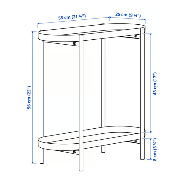 IKEA OLIVBLAD  Mbajtëse lulesh, e zezë, 5 image