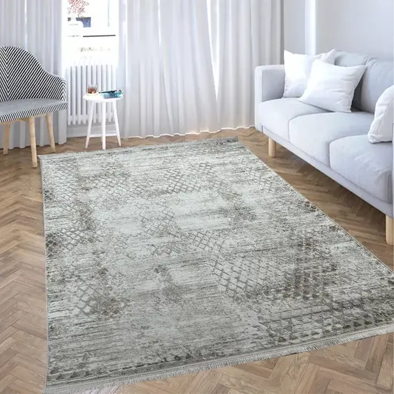 Tepih 160x230 Krem Vizon Halic GO-HL401