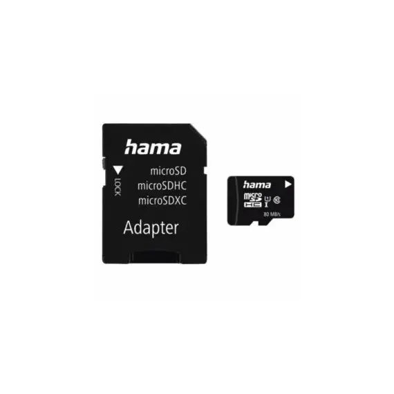 Mircrosd Hama 16GB  124150,80MB/SEC