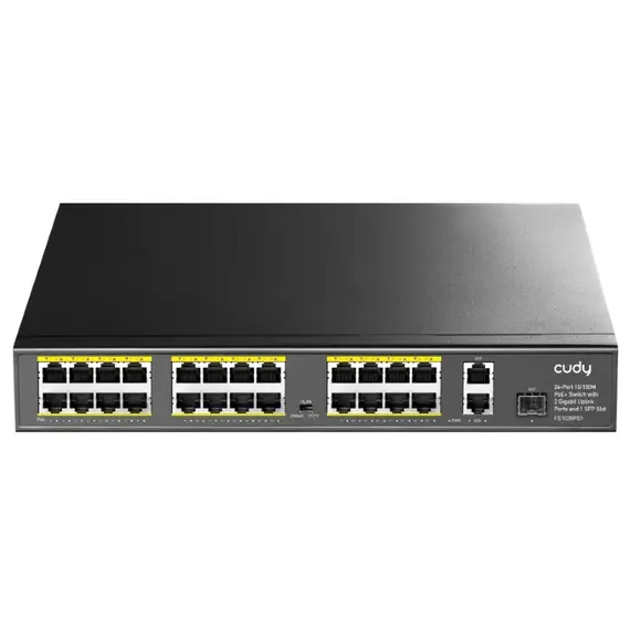 Switch Cudy PoE+ Switch FS1026PS1 26-Port 10/100M, 300W
