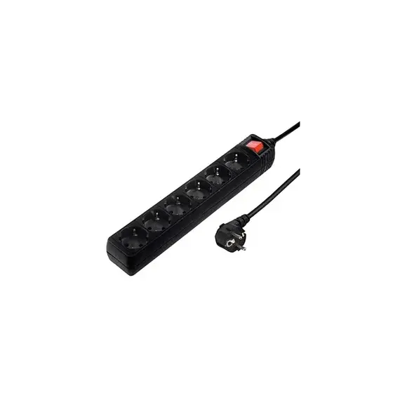 Kabell vazhduese Hama 137266 Power Strip 6-way 5m w/ Switch,Zeze, 2 image