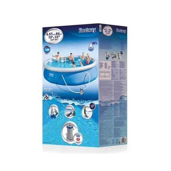 Pishine 366x76cm (Set Pompe filtri+Filter),Bestway, 2 image
