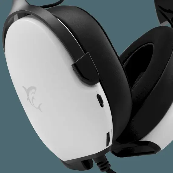 Kufje Gaming White Shark GH-2445 FOX ,Bardhë, 2 image