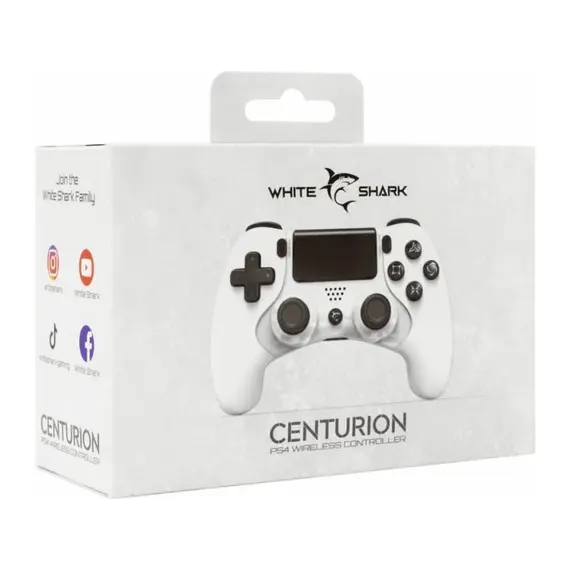 Kontroller Gaming White Shark Centurion Per Pc, Ps4, Ps3, I Bardhe 5