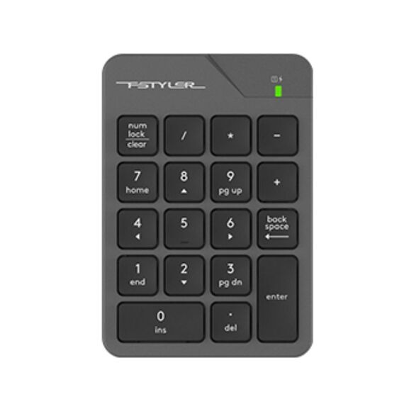 Tastierë  A4 TECH FGK21C FSTYLER 2.4G Wireless Numeric Keypad USB Type-C,Hiri