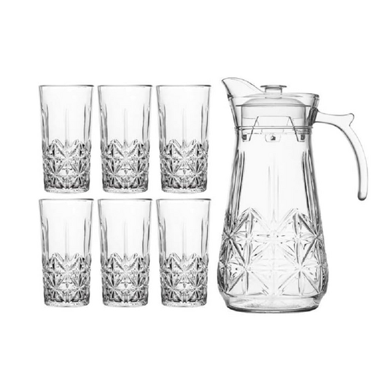 Gota dhe bokall set 7 copë 11836