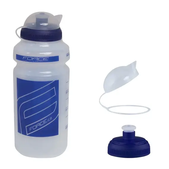 Shishe 0.5 L, transparente / kaltërt 121
