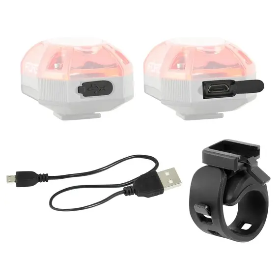 Drite e pasme,  Red 1 Cree Led,  60LM Usb, Force, 2 image