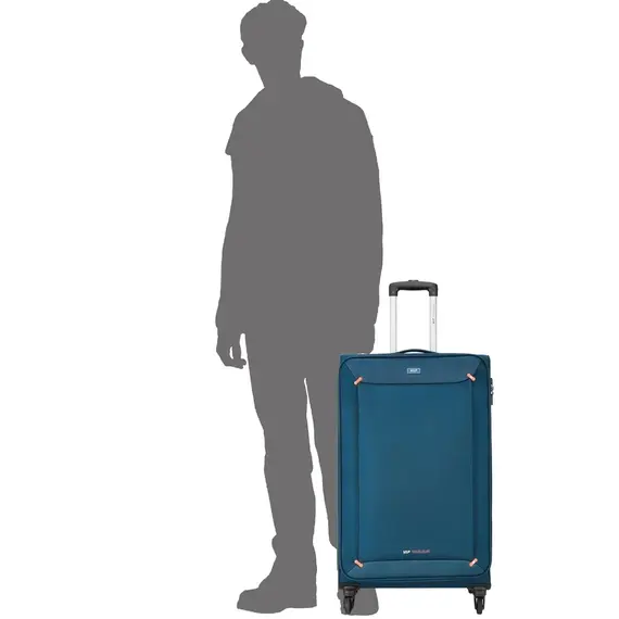 Valixhe Staple Plus 4W Exp Blu S, Madhësia: L, Ngjyra: Kaltërt, 9 image