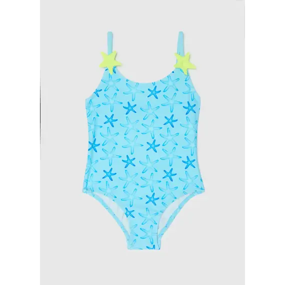 Bikini per vajza, Madhësia: 3-4 vjeç, Ngjyra: Kaltërt