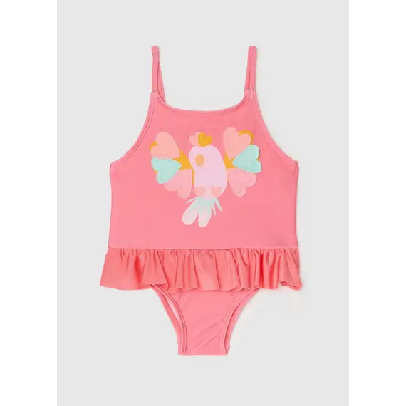 Bikini per vajza, Madhësia: 6-9 muaj, Ngjyra: Rozë