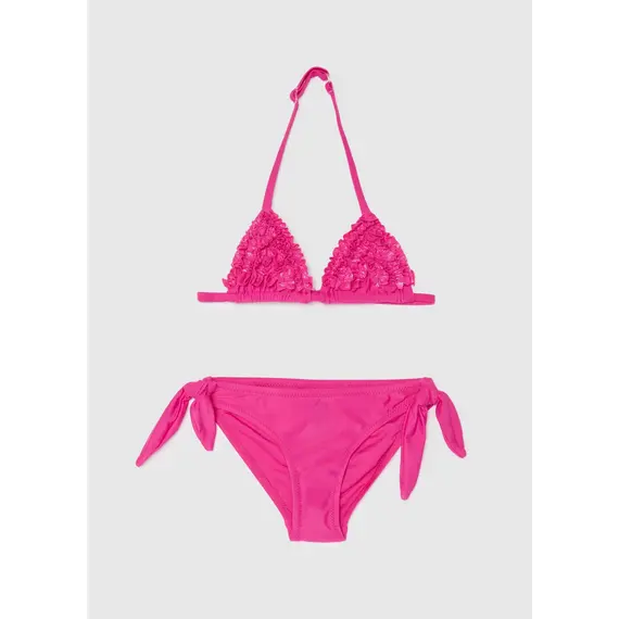 Bikini per vajza, Madhësia: 7-8 vjeç, Ngjyra: Rozë