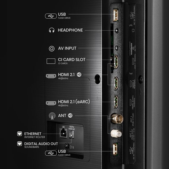 Televizor Hisense 65"65A7NQ QLED 4K UHD Smart TV 6