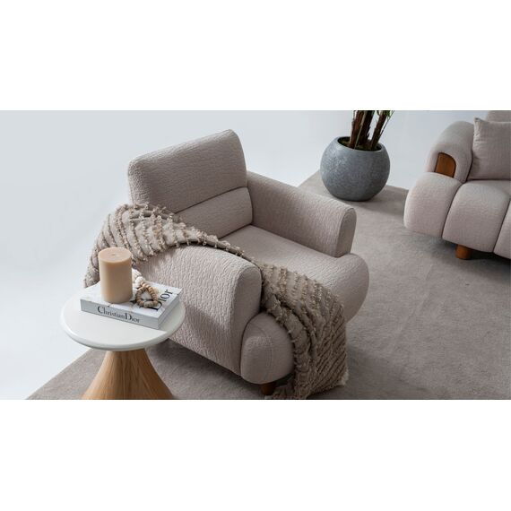 Rattan Fotele - Premium 1100N9 / Krem