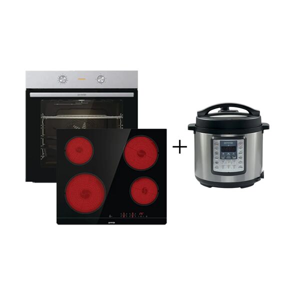 Furre BO6717E03X + Pllake CT41SC 358.90 € + Multi cooker MC6MBK 1 €