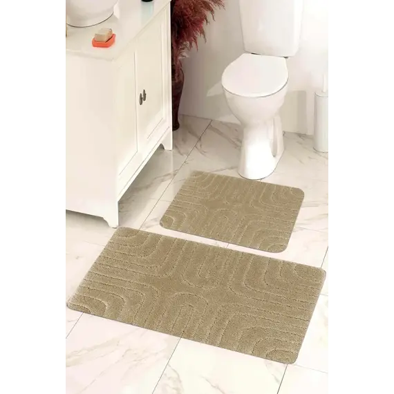 Tepih për banjo 60x100 M-02 Bezhë Sebano