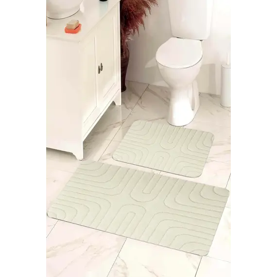 Tepih për banjo 60x100 M-13 Krem Sebano