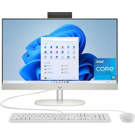 Kompjuter AIO HP 23.8" i5-1334U 16GB 512GB SSD,bardhe
