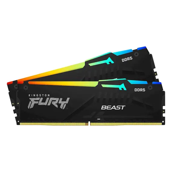 Ram për Kompjuter DIMM DDR5 32GB 6000MT/s KF560C36BBE2AK2-32 FURY Beast RGB EXPO