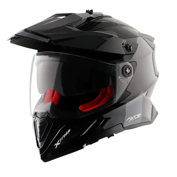 Axor X Cross Dual Visor  Sc Black Red, Madhësia: XL, Ngjyra: Zezë