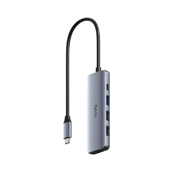 Konvertues Cudy UH405 5-IN-1 USB-C 4K HDMI
