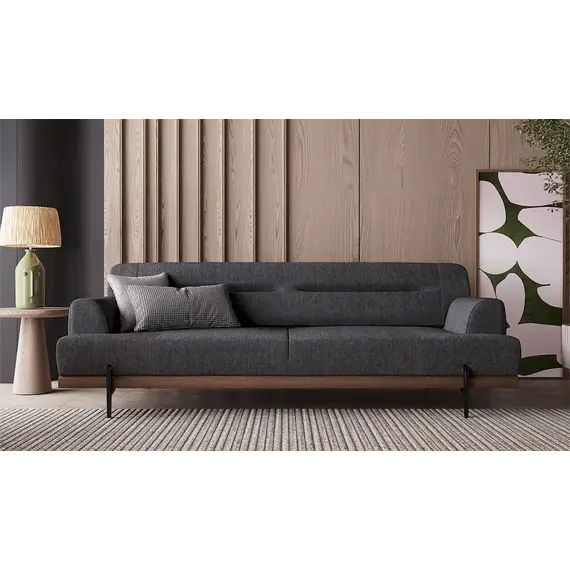 Linen Divan - Slim 1010 / Antrasit