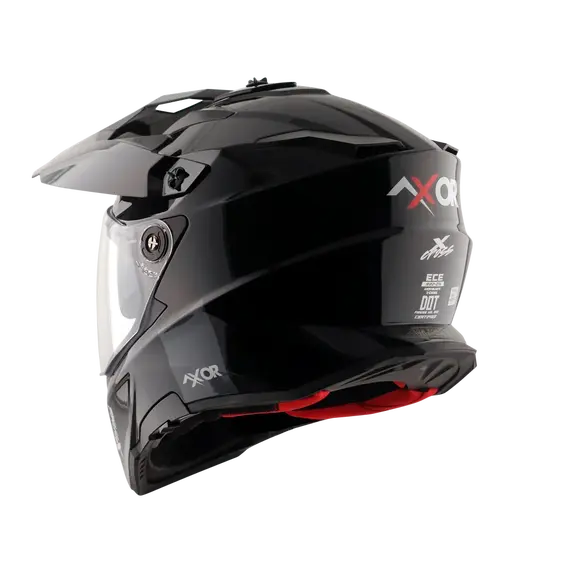 Axor X Cross Dual Visor  Sc Black Red, Madhësia: L, Ngjyra: Zezë, 3 image