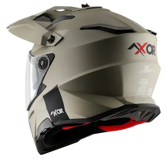 Axor X Cross Dual Visor  Sc Nickle Red, Madhësia: XXL, Ngjyra: Kafe, 2 image